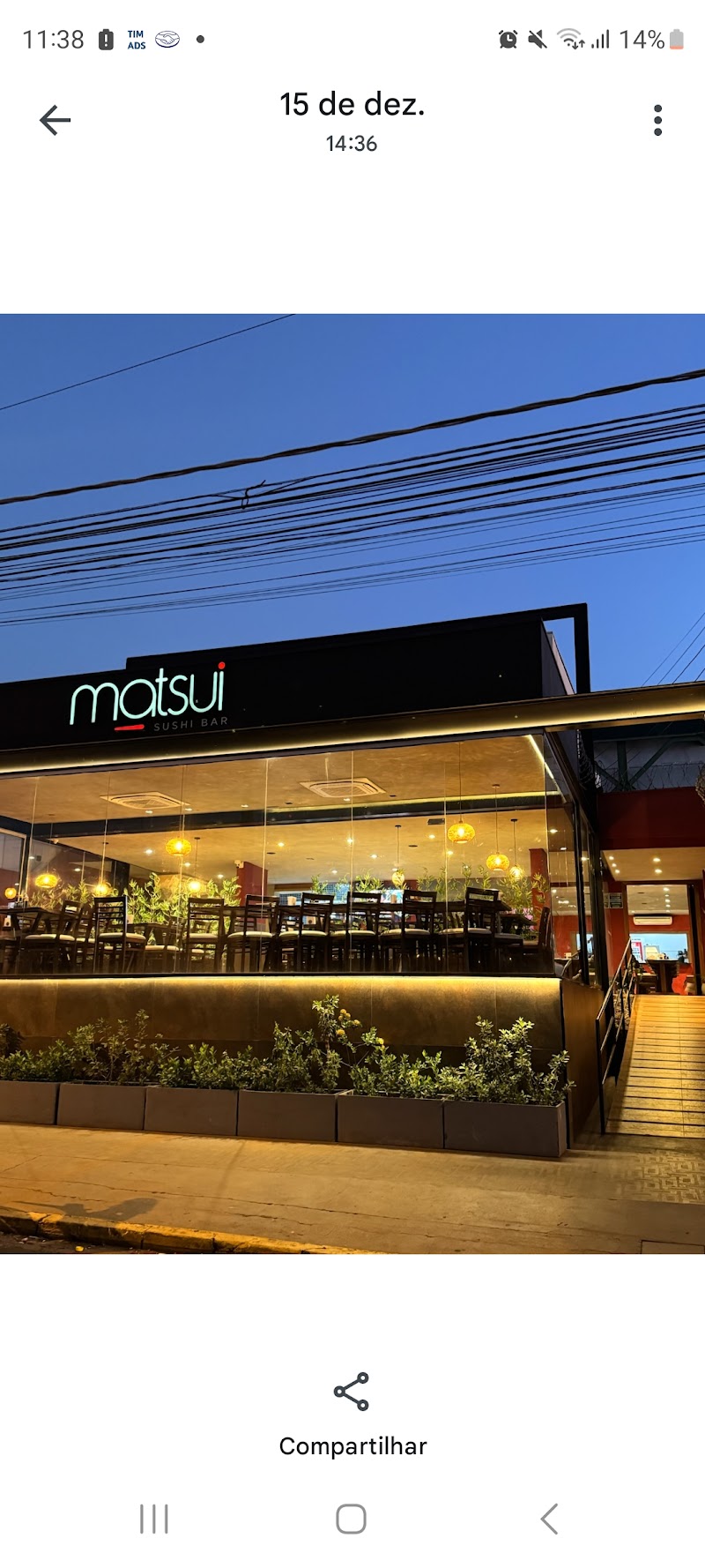 Matsui Sushi Bar | Comida Japonesa
